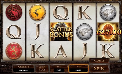 Скаттер бонус в онлайн слот-автомате Sparta
